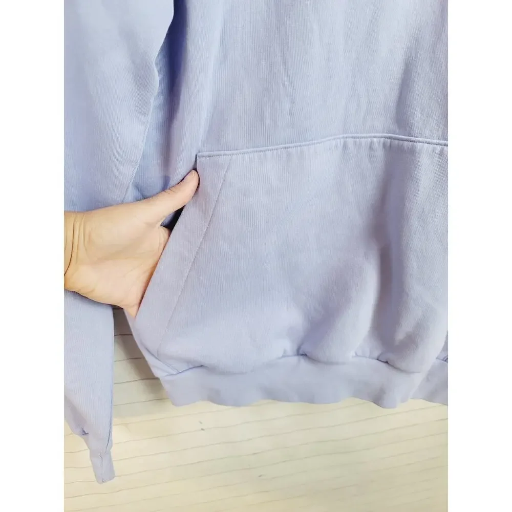 adidas Long Sleeve Active Hoodie in Blue Spark, sz Small